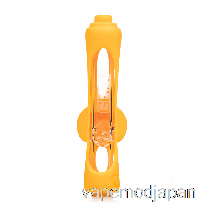 Vape Japan Grav ミニ スチームローラー シリコンスキン付き マスタードイエロー